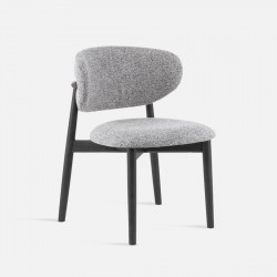 NORDA dining chair, Charcoal Black [Display x1]